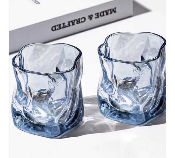 Набор стаканов PERFECTO LINEA 2 шт., 230 мл, серия Ice Rock Blue, 31-290200