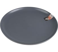 Тарелка PERFECTO LINEA обеденная, керамическая, 25 см, серия ASIAN, серая 17-142628