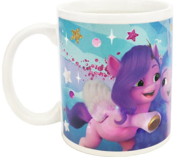 Термо-кружка My Little Pony Новое поколение, Голубая, в подарочной упаковке, 330 мл, фарфор ND Play 301498