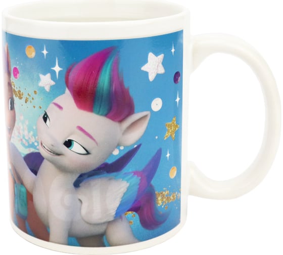 Термо-кружка My Little Pony Новое поколение, Голубая, в подарочной упаковке, 330 мл, фарфор ND Play 301498
