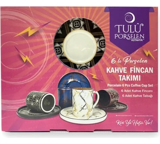 Кофейный сервиз Tulu Porselen на 12 предметов KS028469