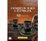 Кофейный сервиз Tulu Porselen на 12 предметов Хаки с серебряным рисунком и ободком KS040775-Slvr 4