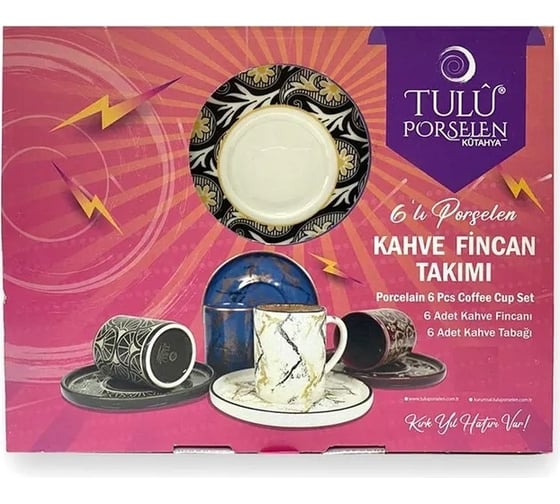 Кофейный сервиз Tulu Porselen на 12 предметов KS028476