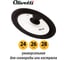 Крышка стеклянная Olivetti GLU24, black 4