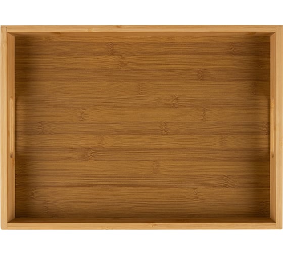 Поднос из бамбука с ручками Mallony foresta di bambu 41x30x5 см 106474