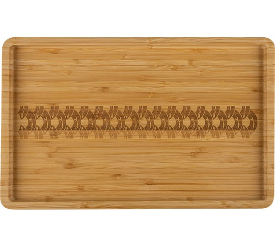 Поднос из бамбука Mallony foresta di bambu 35x22x1.9 см 106473