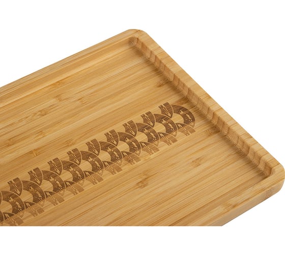 Поднос из бамбука Mallony foresta di bambu 35x22x1.9 см 106473