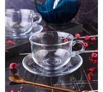 Чашка с блюдцем Pasabahce PSB 12 предметов, ТАШКЕНТ (г. Бор) 96806