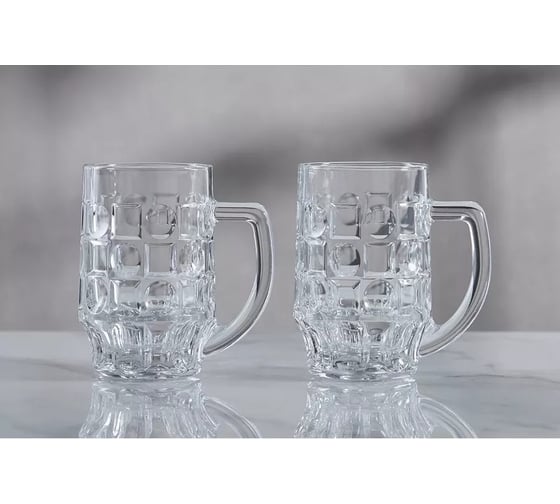 Кружки для пива Pasabahce PSB 500 мл, ПАБ (г. Бор), 55289/N, 6 шт. 55289СЛ1