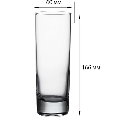 Стакан Pasabahce PSB 290 мл, 6 шт., СИДЕ (г. Бор) 42469