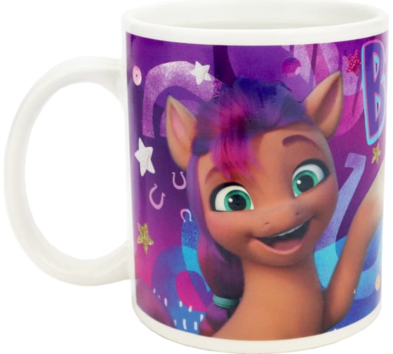 Термо-кружка My Little Pony Новое поколение, Розовая, в подарочной упаковке, 330 мл, фарфор ND Play 301499