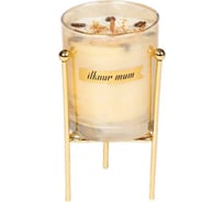 Свеча OMS collection в стеклянной банке, с зернами кофе 2022-3