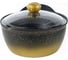 Кастрюля OMS collection 26x13 см, 5.6 л, с АПП, с крышкой стеклянной, черный/золотой, арт. 3120.01.11-26-Gd 3