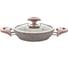 Омлетница OMS collection 22x5, 1.5 л, крышка стеклянная, цвет коричневый, арт. 3214.04.05-22-Bn 1