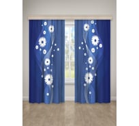 Фотошторы Guten Morgen Цветочный ансамбль 145x260 см 2 шт НФ-ЦА-145-260