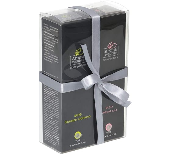 Подарочный набор Aroma Republic №3 Black Edition 2 шт по 20 мл - № 26, № 30 в коробке ПЭТ 2 93851 1
