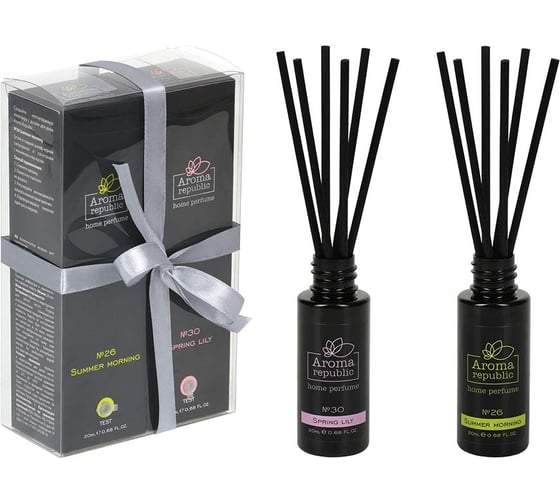 Подарочный набор Aroma Republic №3 Black Edition 2 шт по 20 мл - № 26, № 30 в коробке ПЭТ 2 93851
