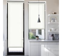 Рулонная штора Эскар для балконной двери Лайт, цвет крем 62x215 см 7686062215