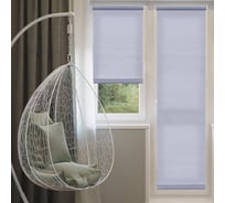 Рулонная штора Эскар для балконной двери Бонд, цвет серый 52x215 см 2920052215