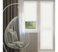 Рулонная штора Эскар для балконной двери Бонд, цвет крем 62x215 см 2917062215