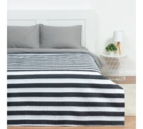Покрывало Экономь и Я 1.5-спальное, Stripe, 150х210±5 см, 100% полиэстер, 190 гр/м2 9229684