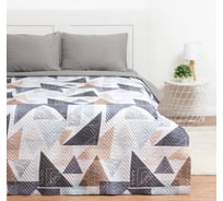 Покрывало Экономь и Я евро макси, Геометрия, 240х210±5 см, 100% полиэстер, 190 гр/м2 7581131