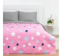 Покрывало Экономь и Я евро макси, Stars, 240х210±5 см, 100% полиэстер, 190 гр/м2 9229683