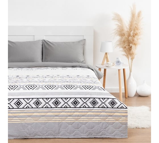 Покрывало LoveLife 1.5-спальное, Этно, 150х210±5 см, новосатин, 80 г/м2 7343905 1