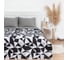 Покрывало LoveLife Black and white 2 спальное, 180х210±5 см, новосатин, 80 г/м2 7343894 1