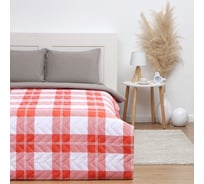 Покрывало LoveLife 1.5 спальное Square 150х210±5 см, микрофайбер, 100% полиэстер 9629504