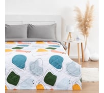Покрывало LoveLife 2 спальное, Colored spots 180х210±5 см, новосатин, 80 г/м2 7343910