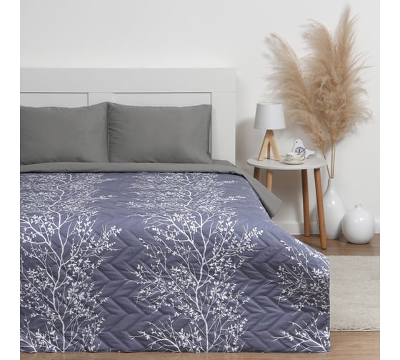 Покрывало LoveLife 1,5 спальное, "Ветвь" 150х210±5 см, микрофайбер, 100% п/э 9544360 1