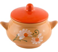 Горшок для жаркого Борисовская керамика 0,95 л, Русский 006807
