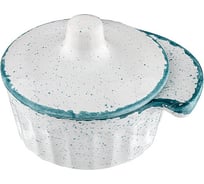 Кокотница Борисовская керамика 0,2 л, Ностальгия, с крышкой, варадеро 106743