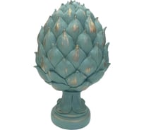 Статуэтка из искусственного камня OMS collection "Артишок", бирюзовый, арт. C-0116-TRQS
