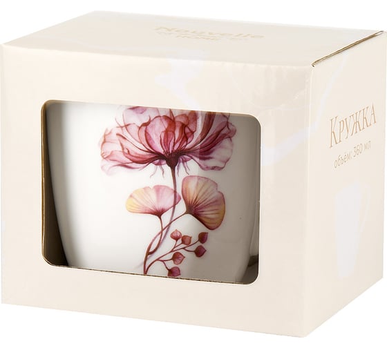 Кружка Nouvelle "Floristry" 360 мл 1170102