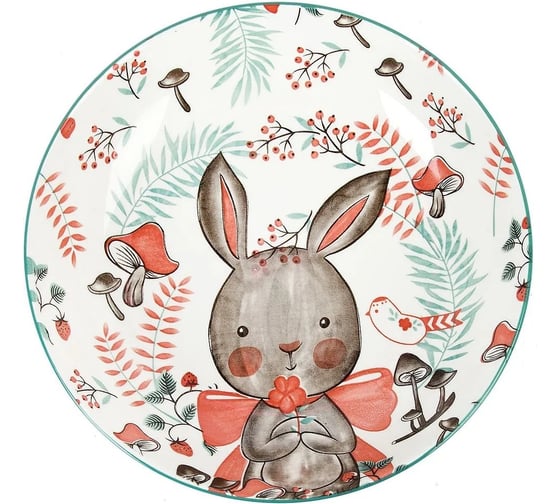 Набор тарелок Nouvelle 2 шт., "Kawaii Forest", 700 мл 9902962-Н2 1