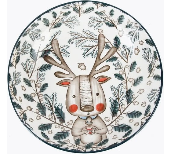 Набор тарелок Nouvelle 2 шт., "Kawaii Forest", 700 мл 9902974-Н2