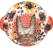 Набор блюд для запекания и сервировки Nouvelle "Kawaii Forest", 600 мл, 2 шт. 9902982-Н2