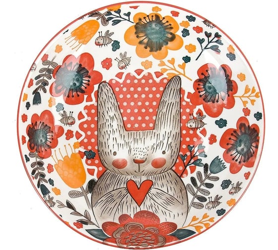 Набор тарелок Nouvelle 2 шт., "Kawaii Forest", 700 мл 9902981-Н2
