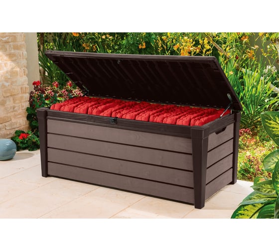Сундук KETER BRUSHWOOD STORAGE BOX 455 L коричневый 230408