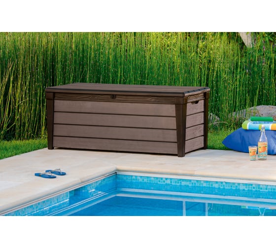 Сундук KETER BRUSHWOOD STORAGE BOX 455 L коричневый 230408