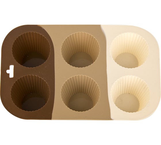 Форма для выпечки Nouvelle "Tiramisu" 6 ячеек, 26x16,5 см 9904434