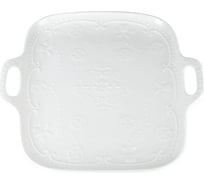 Набор блюд для сервировки и подачи Nouvelle с ручками 2 шт Маршмеллоу, 20x20,5 см 0530322-Н2