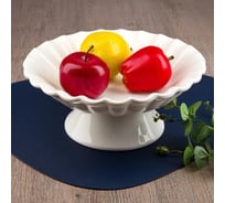 Фруктовница Nouvelle на ножке Маршмеллоу 27 см 0530277