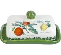 Масленка Dolomite Fruit Garden 17x12,5x8 см, подарочная упаковка L2521141
