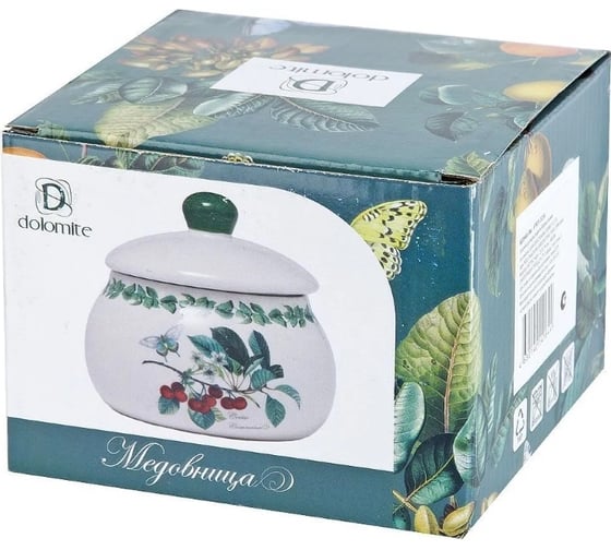 Медовница Dolomite Fruit Garden 13,5x13,5x11,5 см, 500 мл подарочная упаковка L2521146