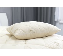 Подушка стеганая Мягкий сон 70x50 см ТМ "ОдеялSon" серия "Кот" бежевый ПСК-6145у