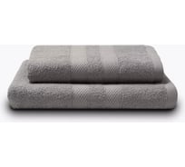 Полотенца махровые Unifico Nature серый, набор из 2 шт.: 50x80-1, 70x130-1 100007038