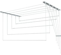 Потолочная сушилка для белья LDN Лиана 1.3 м, 5 стержней 171170